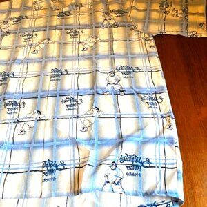 Southpaw casual shirt button down short sleeve XL - rare find